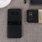 Wholesale Galaxy Note 8 Slim Fit Kickstand Hybrid Case (Rose Gold)